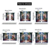 2pcs, spring summer Curtains Mexican Cactus Garden Prints Light Filtering Curtains Durable 100% Polyester Fabric Art Deco 4