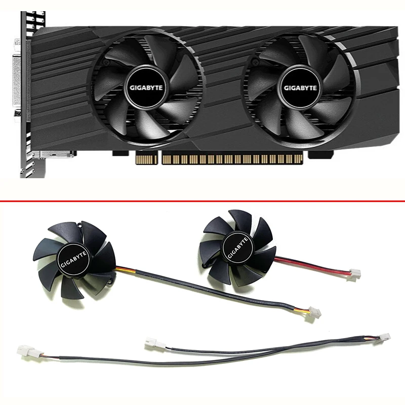 2pin 3pin 45mm Cooling Fan For Gigabyte Gtx 1650 Gtx1650 D6 Oc Low