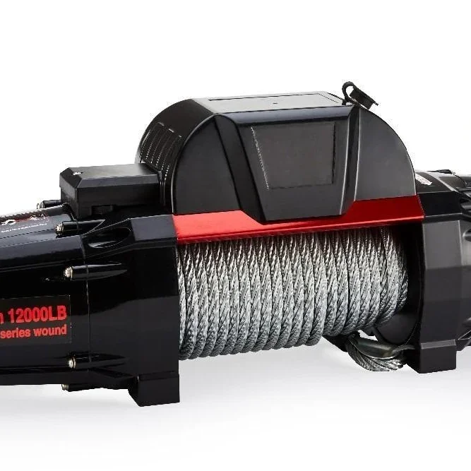 13000 lbs series wound off road vehicles yachts mini 12v electric anchor winch For Car ATV/UTV 4x4 Off Road Electric Winch