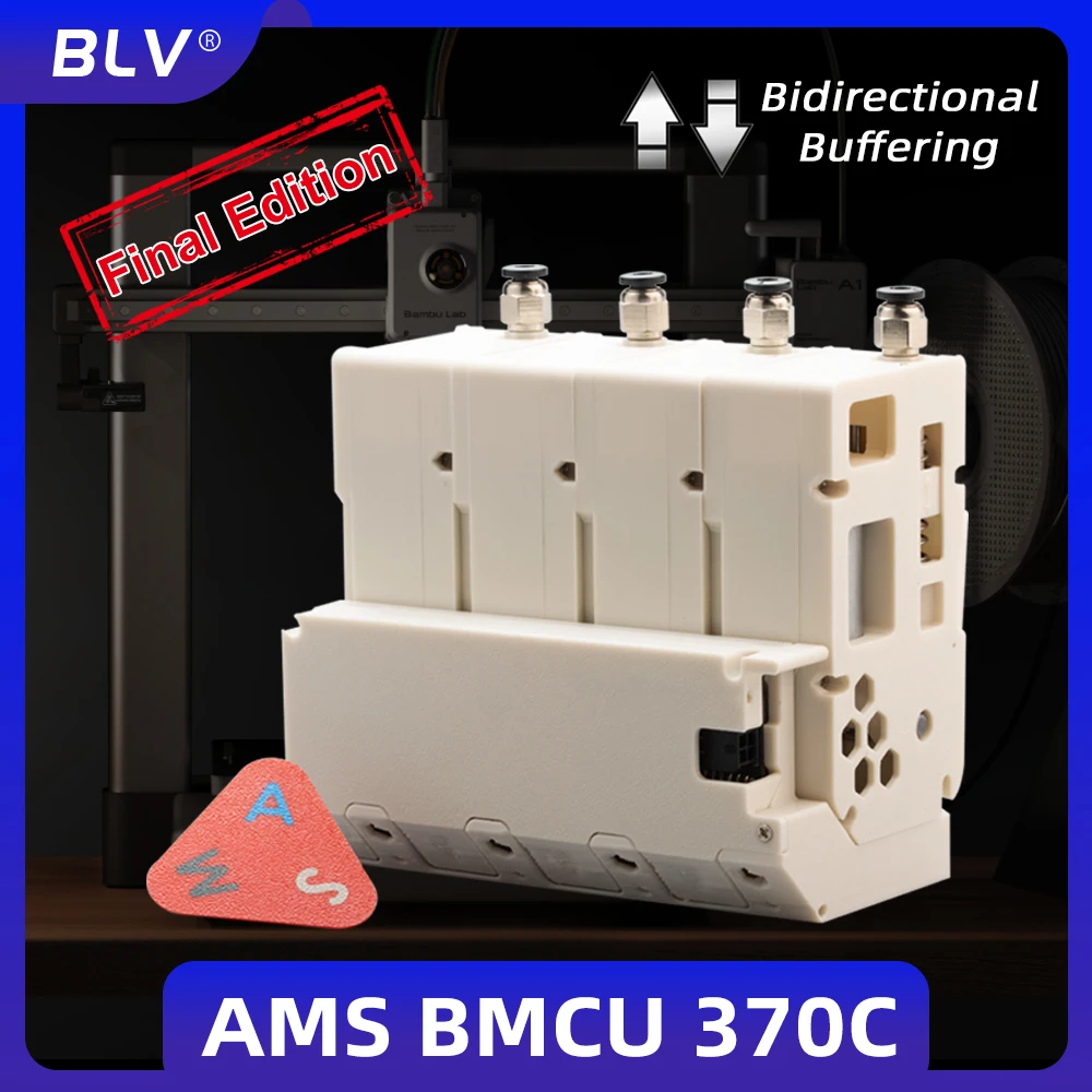 BLV bmcu 370 オープンソース AMS未組立て　bambulab互換 BLV BMCU 370X / BMCU 370C オープンソースAMS MMU