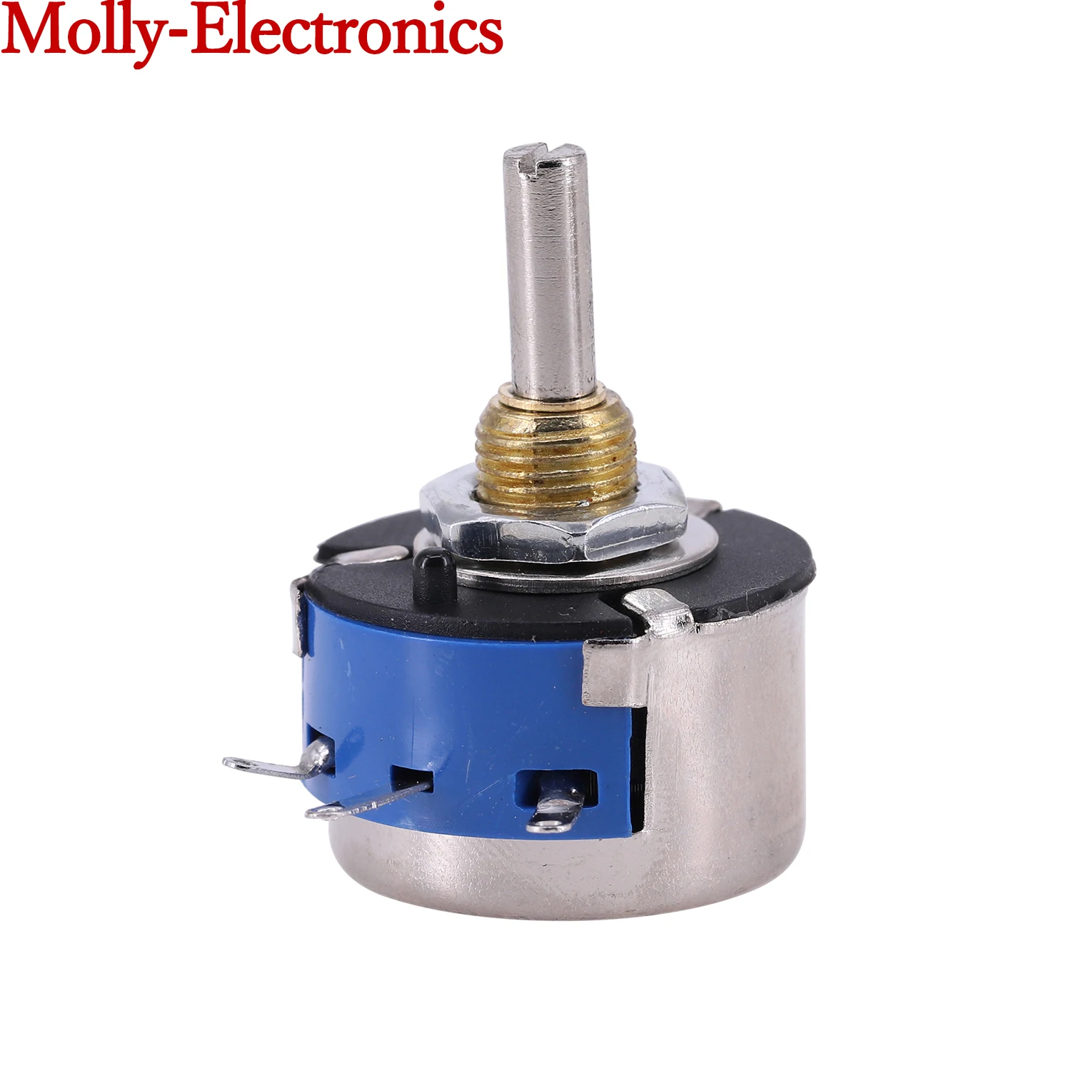 1PC Single-Turn Wirewound Potentionmeter WX14-12 3W 470Ohm 100Ohm 1K 2.2K 4.7K Balance Potentiometer