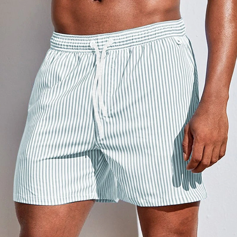 2024 MEN'S 3D PRINTED SHORTS SWIM SHORTS SWIM SHORTS DRAWSTRING ELASTIC WAIST DESIGN QUICK DRYING SPORTS SHORTS BEACH STYLE 6