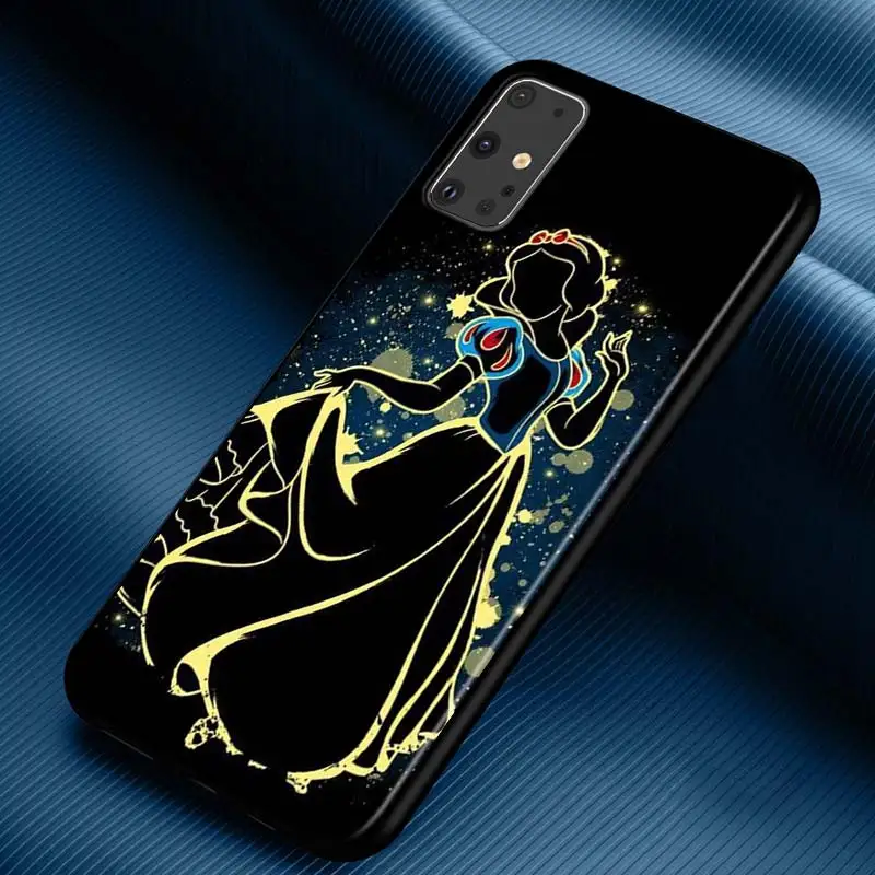 Elsa Ariel Princess For Samsung Galaxy S22 S21 FE Ultra Pro A03S A13 A53 A33 A03 M32 M22 M12 M52 A22 4G M21 Soft Phone Case samsung silicone cover