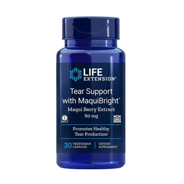 

Free shipping Tear Support with MaquiBright Maqui Berry Extract 60 mg 30 capsules