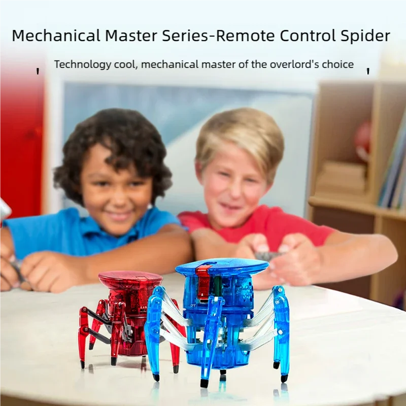HEX BOTS Remote Control Spider, Robot Insect Toys for Kids, Adjustable Robotic Spider Figure 2