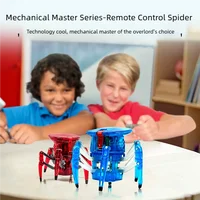 HEX BOTS Remote Control Spider, Robot Insect Toys for Kids, Adjustable Robotic Spider Figure 2