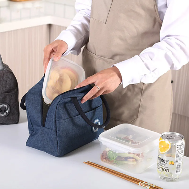 

Portable Thermal Bag Lunch Box Aluminum Foil Insulation Bags Fresh Cooler Bags Lunch Bag for Women Kids Pouch Food Picnic Bags