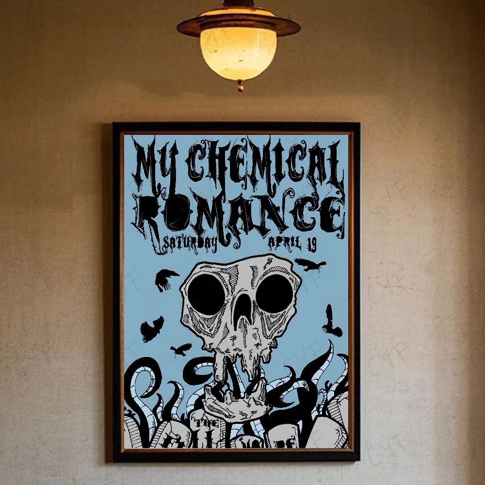 My C-Chemical R-Romance Poster, hochwertige Wandkunst für Zuhause, Büro, Schlafzimmer, Wohnzimmer, Flur, Bar, perfekte Geschenkidee – Detail 23