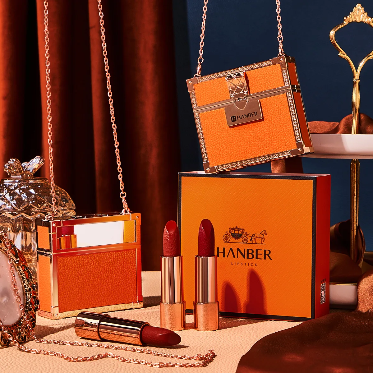 クーポン利用&送料無料 【美品】MAURO GOVERNA BORSA6612 LIPSTICK BAG