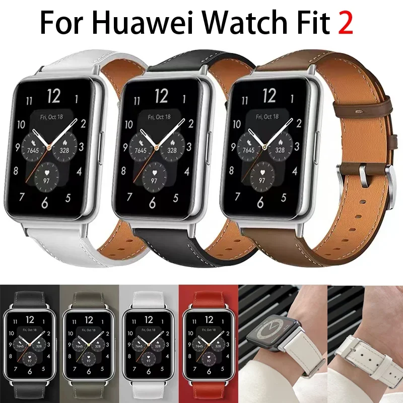 Vintage Leather Watch Strap - Premium Replacement Wristband