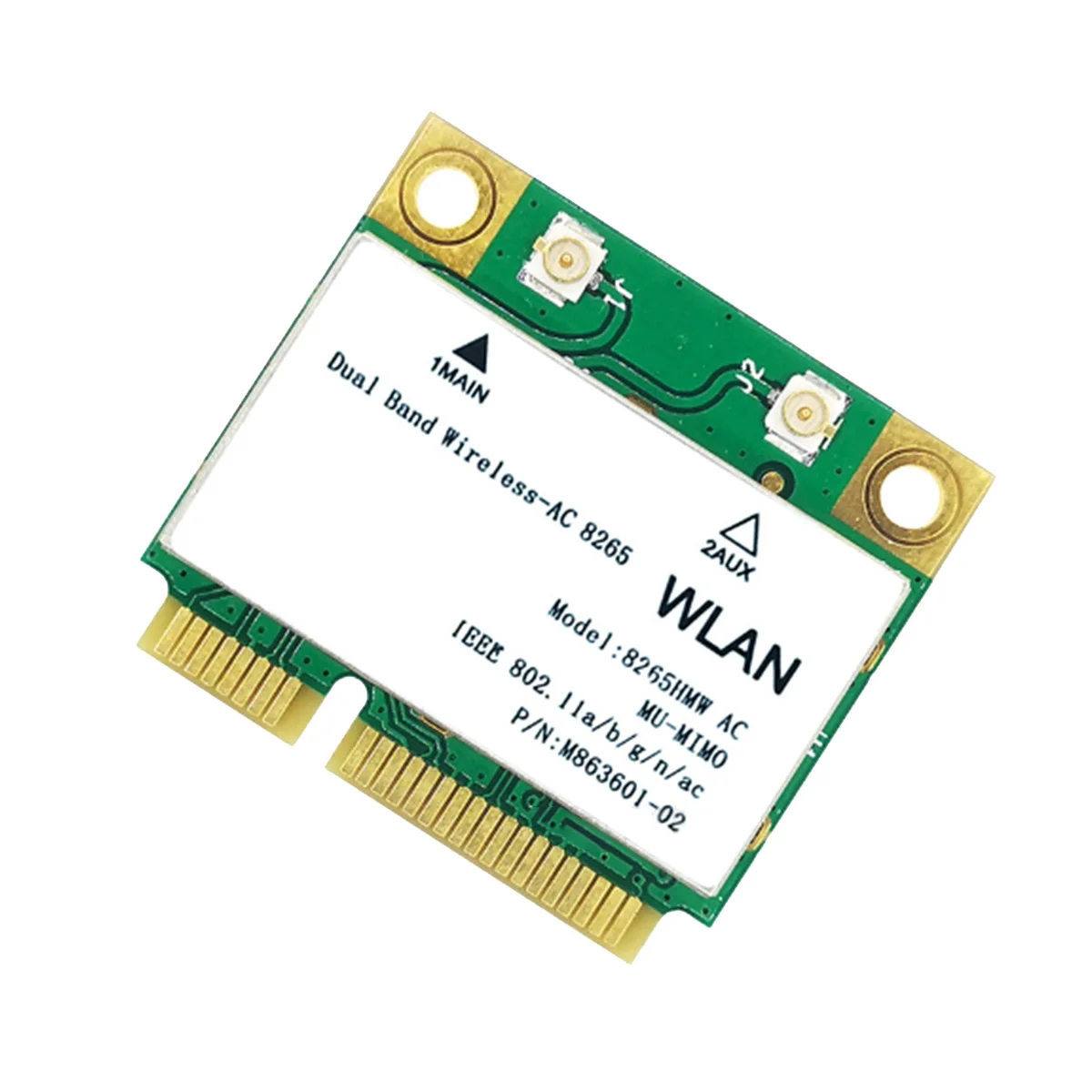 1200 м WiFi Беспроводная локальная сеть двухдиапазонный 2,4G 5 ГГц Bluetooth 4,2 гигабитная Беспроводная локальная сеть адаптер для Win7 Win8 Win10 Linux 8265HMW