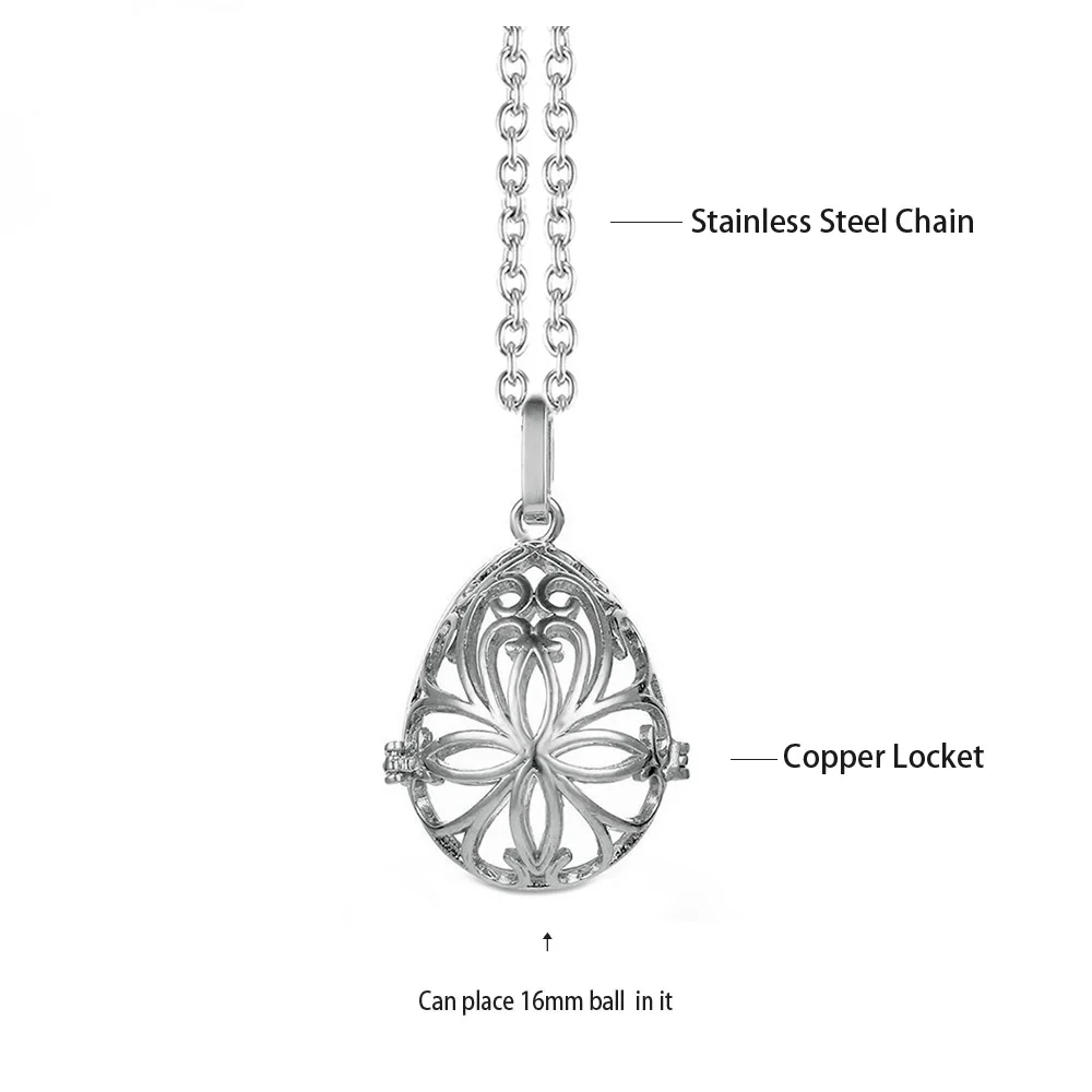 Harmony Angel Aromatherapy Diffuser Pendant Necklace