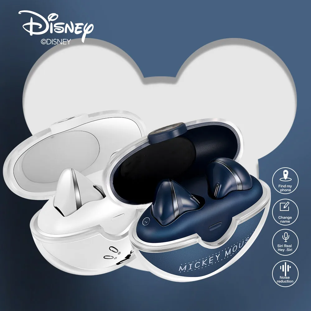 Original Disney Earbuds Mickey Mouse Bluetooth Earphones TWS Wireless