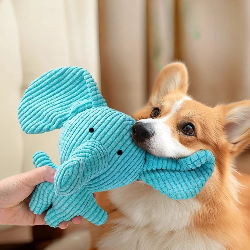 Juguete de peluche en uso