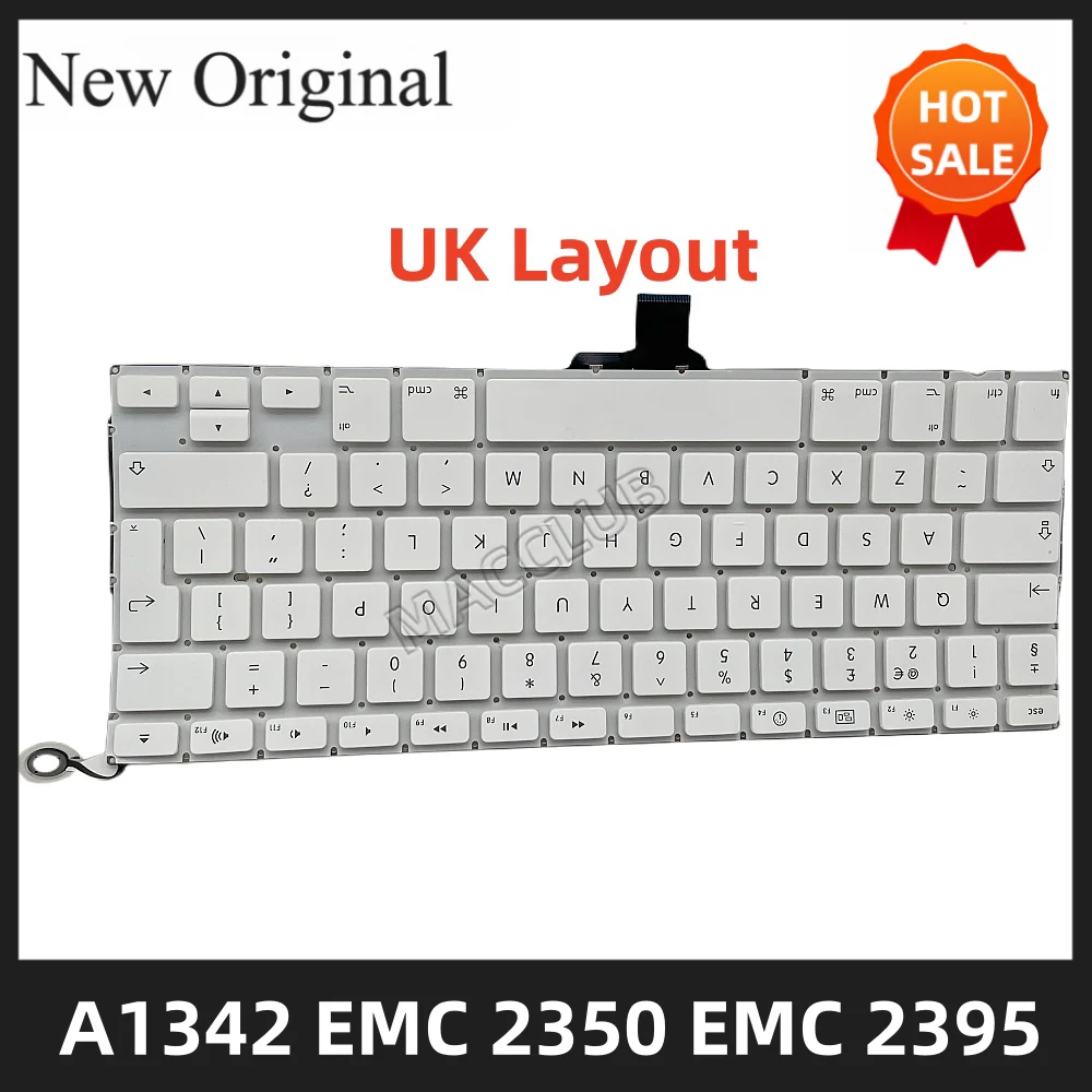 Tastiera A1342 Layout Uk Europe Per Tastiera Macbook 13 ''A1342 Emc 2350 2395