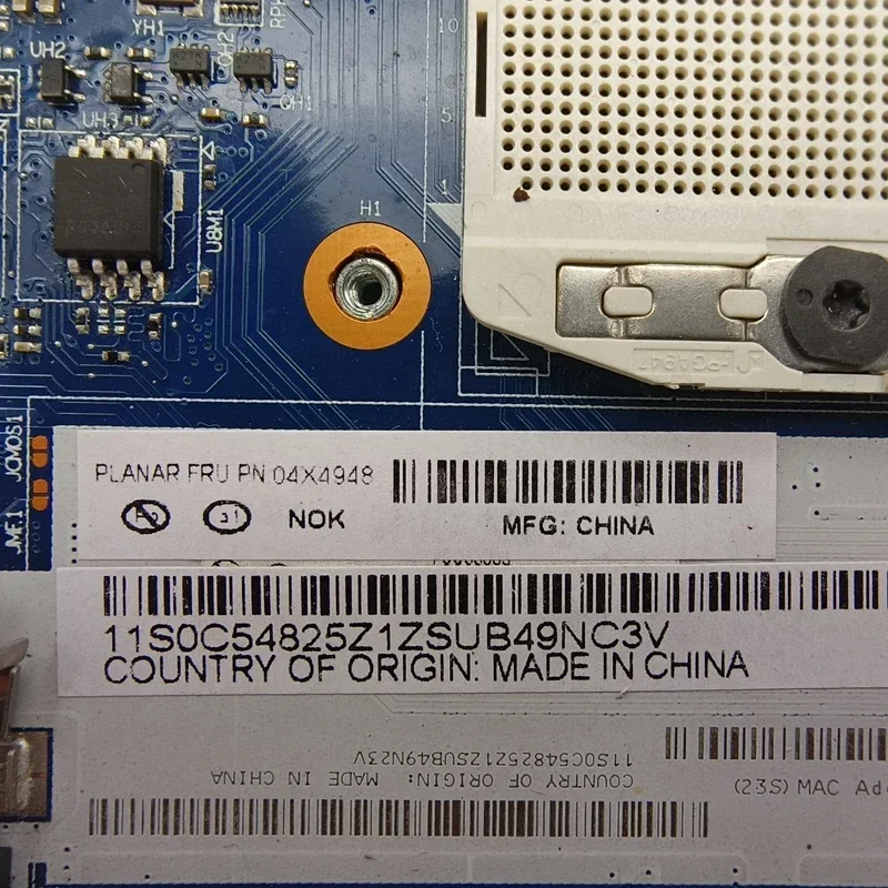 NM-A161 For Lenovo Ideapad E540 Laptop Motherboard AILE2 04X4948 2GB DDR3 Mainboard 6 NM-A161 For Lenovo Ideapad E540 Laptop Motherboard AILE2 04X4948 2GB DDR3 Mainboard - Image 4