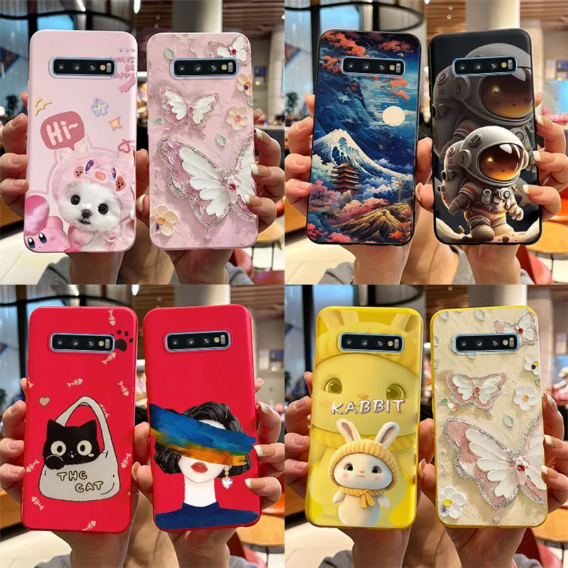 Cute Butterfly Painted Soft TPU Phone Case Cover