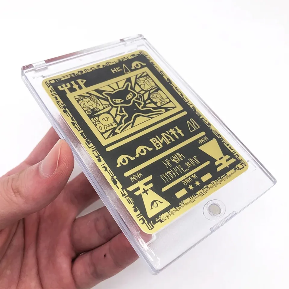 Mcbazel Magnet-Kartenhalter - 3-fach Steckplatz Für Pokemon, Magic & Sammelkarten