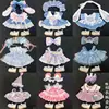 20cm cotton doll clothes, dresses, cute humanoid dolls, plush baby clothes, girl toy dolls in stock 1
