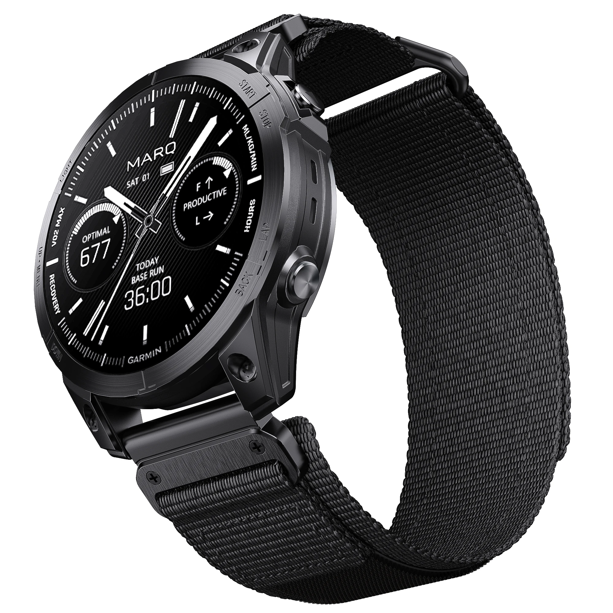 26mm Durable Nylon Loop Strap Quick Fit Wristband Bracelet