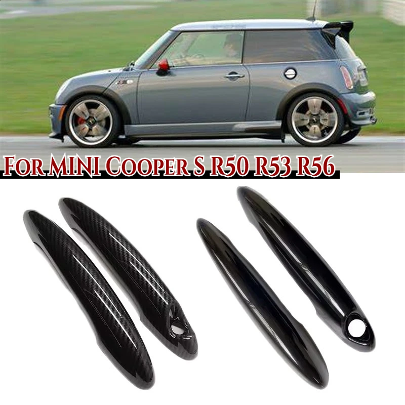 Coperture Maniglie Porta Mini Cooper S – Nero Lucido (R50, R56, Clubman) - 2