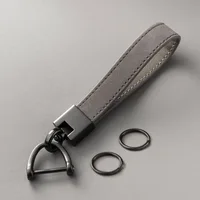 Key Chains for Men and Women Top Layer Cowhide Car Key Pendants, Genuine Leather Key Chains Gifts Business Gifts 5
