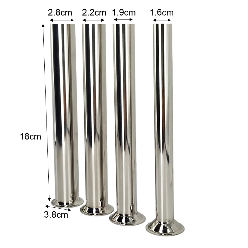 Sausage Stuffing Machine 4Pcs Sausage Tubes Stainless Steel Meat Grinder 6lbs 8lbs Food Grade Filling Funnel 1.6/1.9/2.2/2.8cm