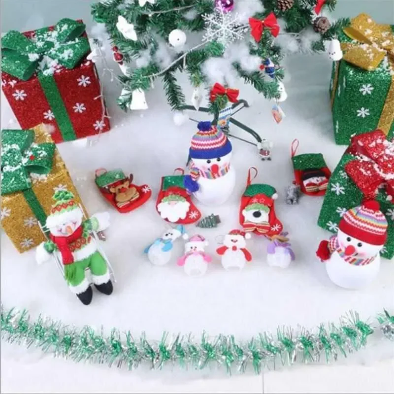 1Mx1.5M Christmas Simulation Snow Blanket Thickened Snow Cotton Artificial Snowflake Snow Scene Arrangement Decoration 3