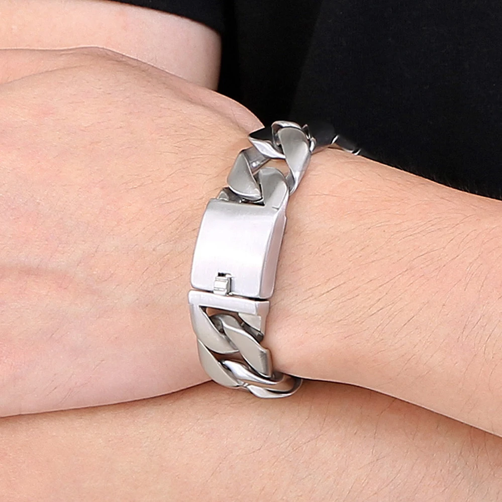 Bracciale Maglia Milano Placcato Oro 18k Charme | Ajsed Christmas - Foto 11