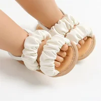 Infant Baby Girls Sandals Cute Anti-Slip Soft Sole Princess Shoes Beach Slipper Toddler First Walkers Shoes 3