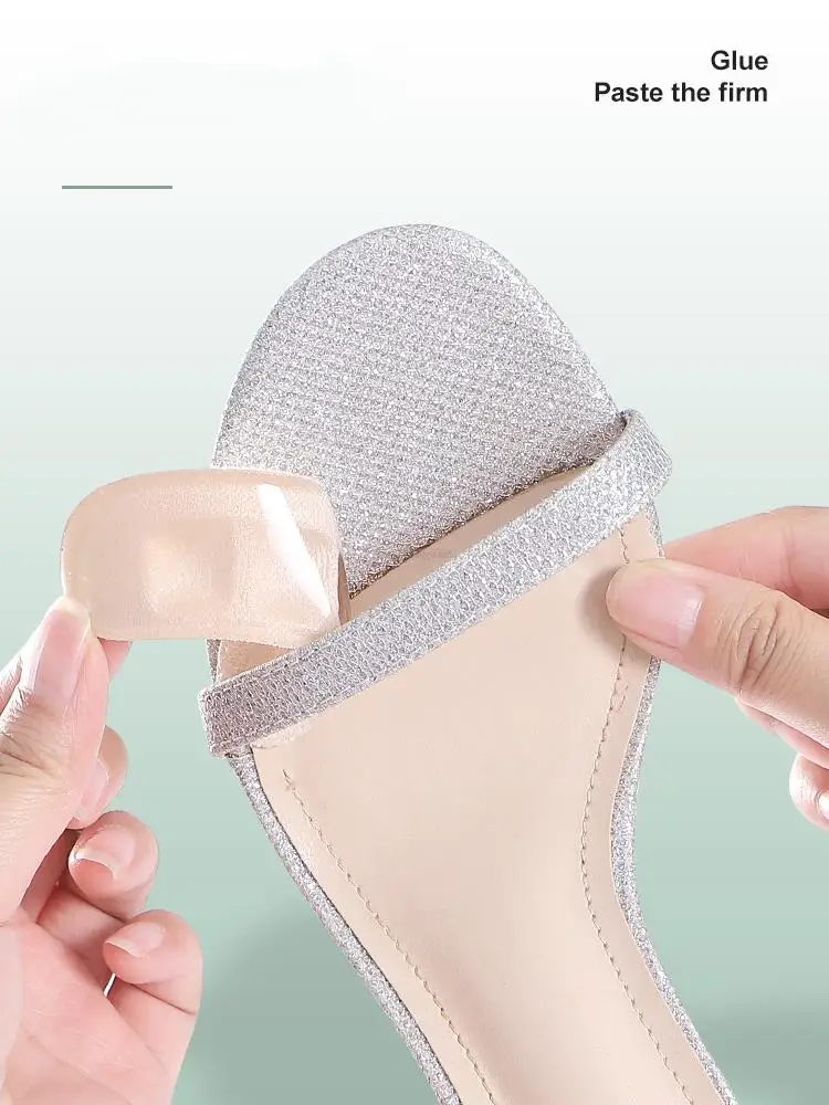 Shoe Pads for Sandals Silicone heel protector Anti-wear Feet Shoe Pads for High Heels Anti-Slip Heel Protectors for Womens Shoes