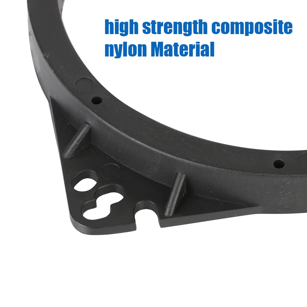 2 Pcs Solid Horn Pad for TOYOTA NISSAN Special Speaker Mount Mat Speaker Adapter Bracket Horn Washer Adapter Plastic