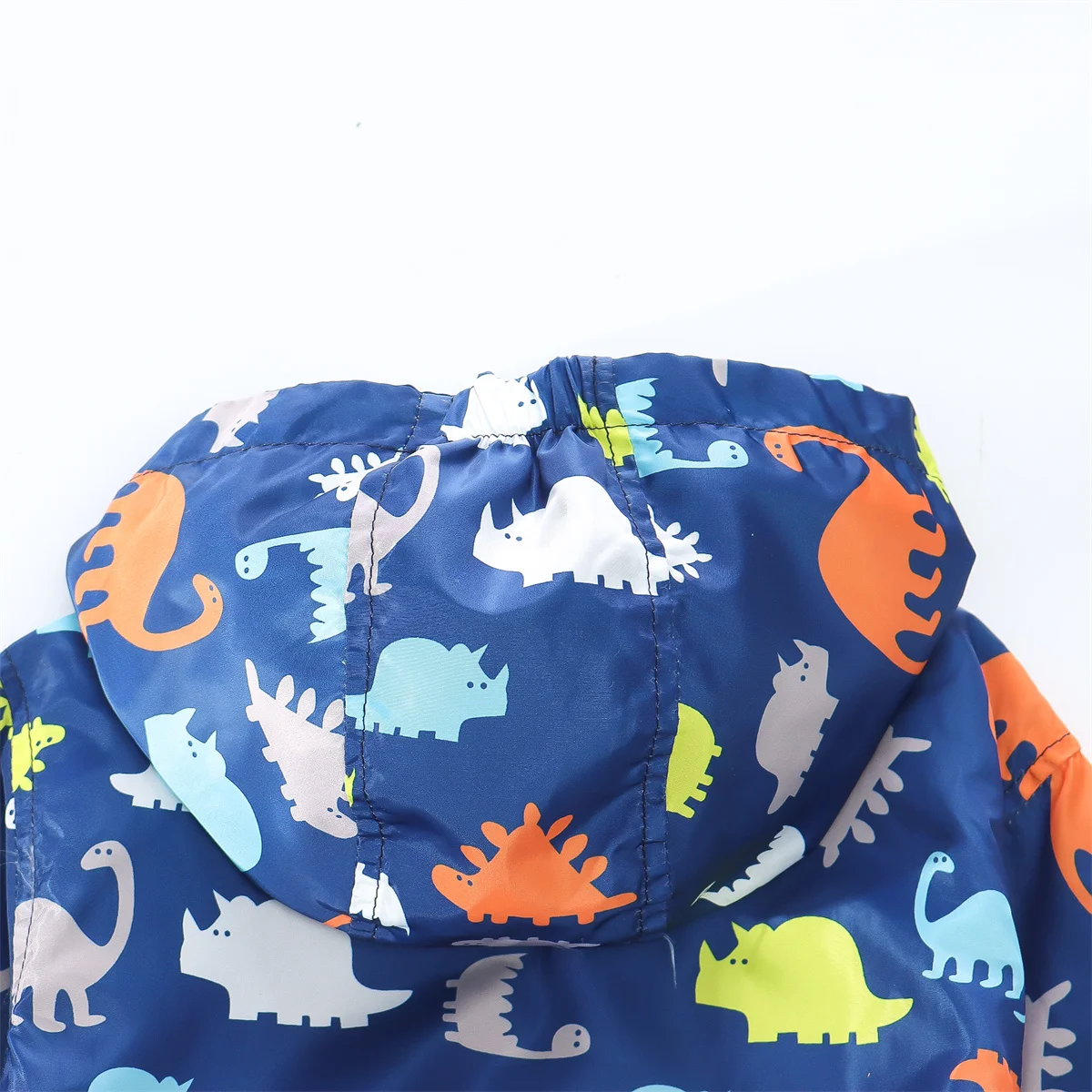 Hooded Coat Spring Boys' Printed Cartoon Dinosaur Zipper Hoodie Autumn Casual Baby Sweatshirt Children'S Windproof Coat 0-3 Years Old