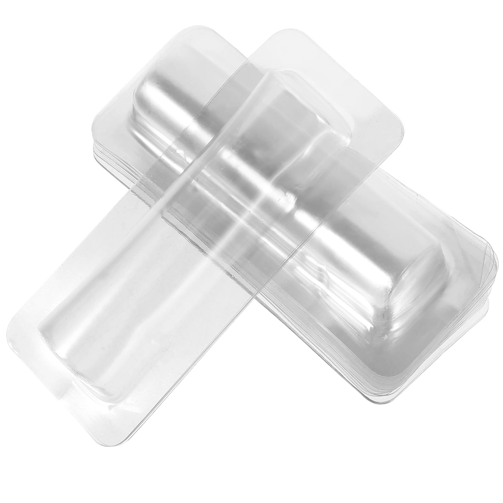 

30pc Lip Balm Money Card Holder With Sticker Plastic Dome Lip Balm Waterproof Clear Cash Pouch DIY Gift for Graduation Christmas