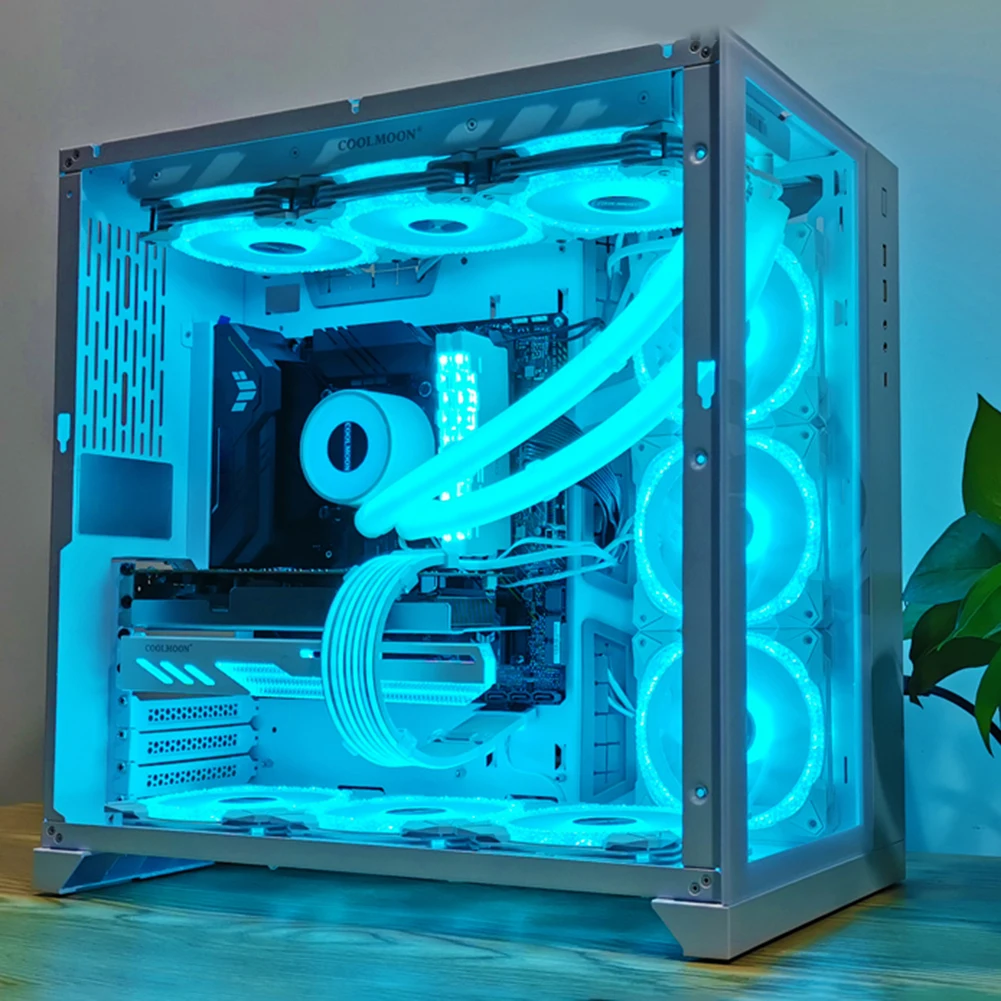 manga silicone raditor refrigeração água tubo 5v