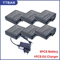 6PCS Battery EU