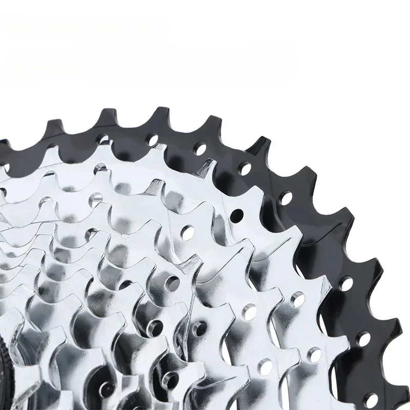 Bicycle Freewheel 6 7 8 9 10 Speed 11T-36T Mountain Bike MTB Steel Cassette Sprocket Modified Threaded Flywheel