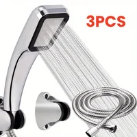 High Quality Pressure Rainfall Shower Head 300 Holes Shower Head Water Saving Filter Spray Nozzle High Pressure Water Saving 2