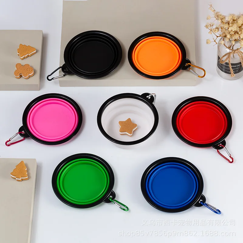 Pet Dog Bowl Collapsible Dog Water Bottle - Image 5