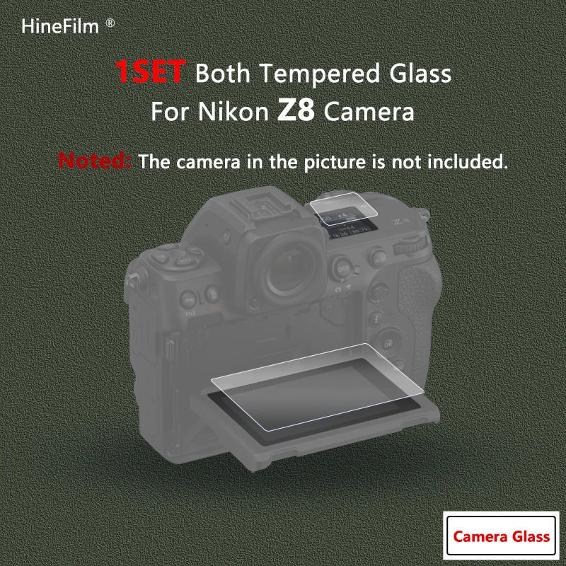 Premium 9H Hardness Ultra-Thin Tempered Glass Camera and Screen Protector