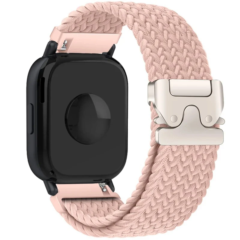 Nylon Braided Loop Strap with Parachute Buckle Bracelet Band - Versatile Accessory