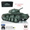 Henglong 1/16 Plastic Ver Scale 7.0 TK-70 Steel Gearbox FPV KV-1 360° Rotating RTR RC Tank Model 3878 Green Toy Car TH17463 1
