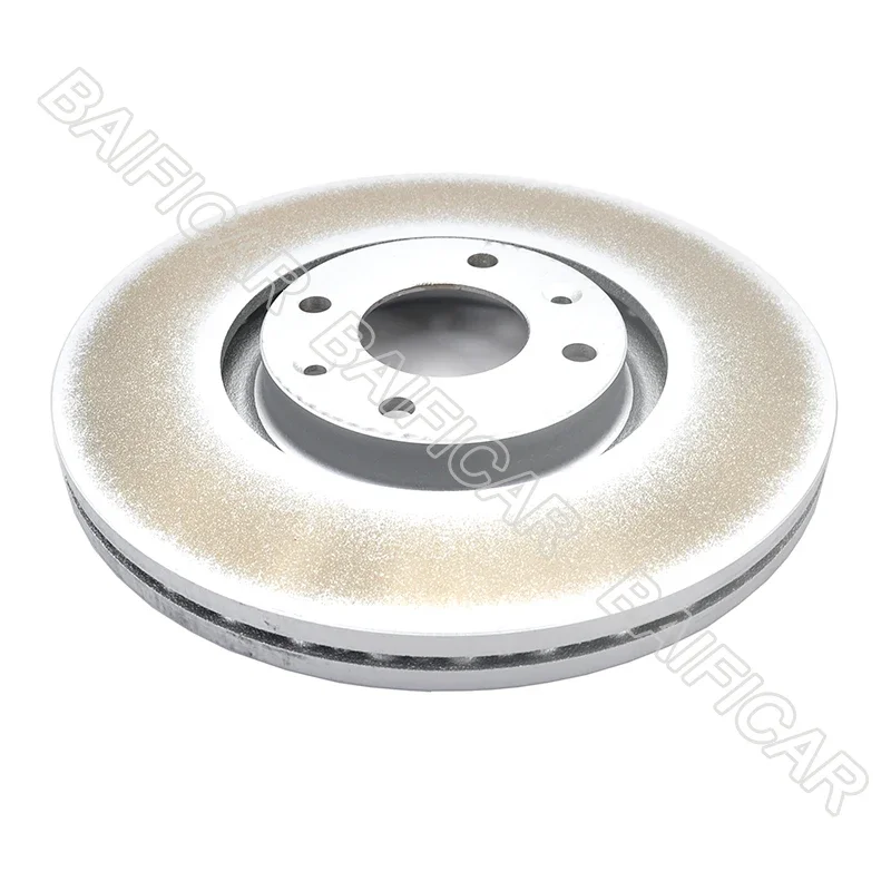 Baificar Genuine 2 Pcs Front Right Left Brake Disc 9809266280 9687602180 4249J6 For Peugeot 207 208 307 308 3008 Citroen C4