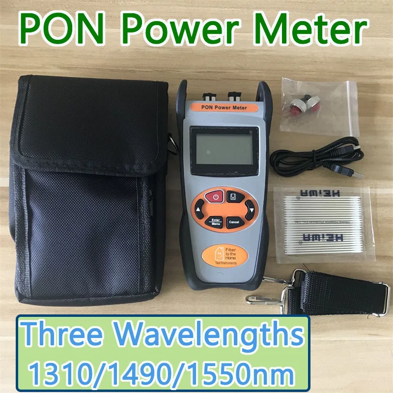 XG-PON/10GE-PON Module OPM G-PON E-PON B-PON SC/FC APC UPC Optical Fiber Power Meter XGPON Three Wavelengths 1310/1490/1550nm трансивер 10ge 40km lc sm sfp 10g er 1310 huawei