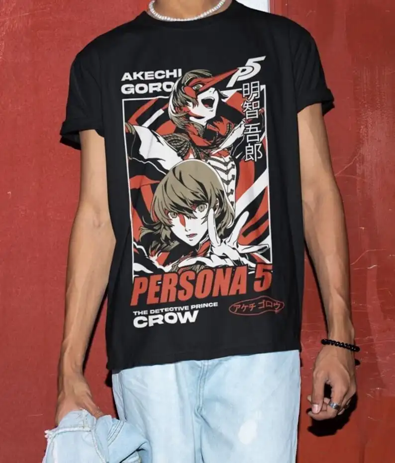 

Persona 5, Goro Akechi, Shin Megami Tensei,Gaming Shirt