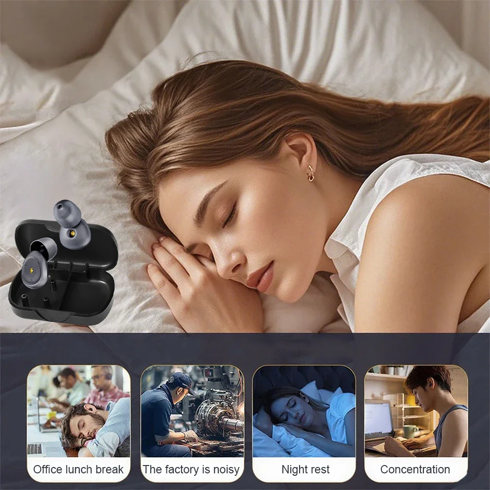 Premium Silicone Noise-Reducing Earplugs for Swimming, Sleep, and Soundproofing