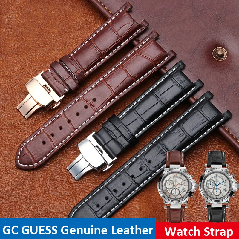 Good Price Leather 20 mm Watch Strap Replacement 12837-G-00659_K0020214 main image 0