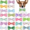 50/100PC Easter Spring Dog Decorate Bowtie Removable Dog Bows Dog Collar Accessories for Dogs Pets Supplies Dog Accessories 1