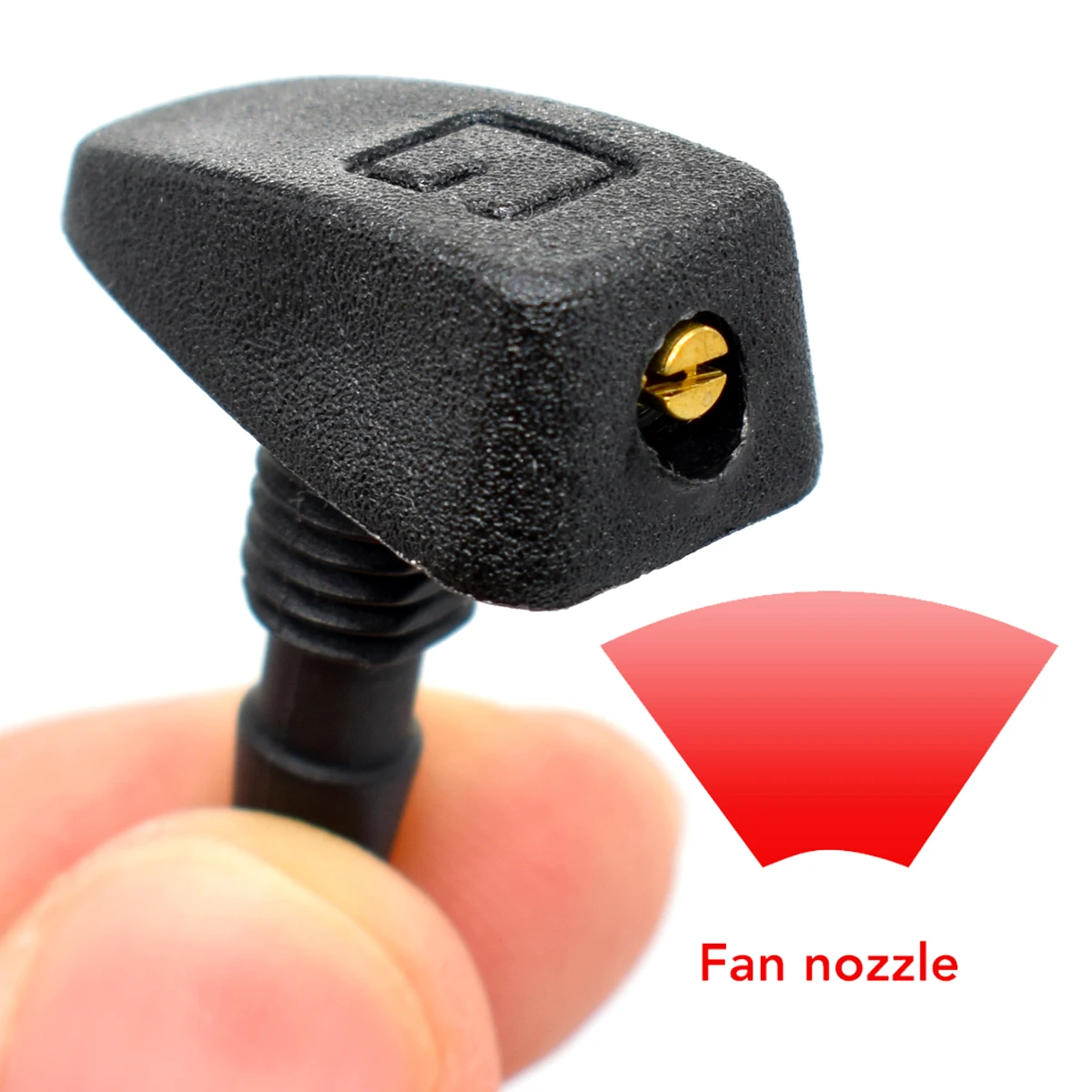 Auto Universal Frontscheibe Wischer Düse Jet Sprayer Schlauch Rohr Connector Kit Spray Wasser Fan Auslauf Waschmaschine Outlet Einstellung – Detail 3