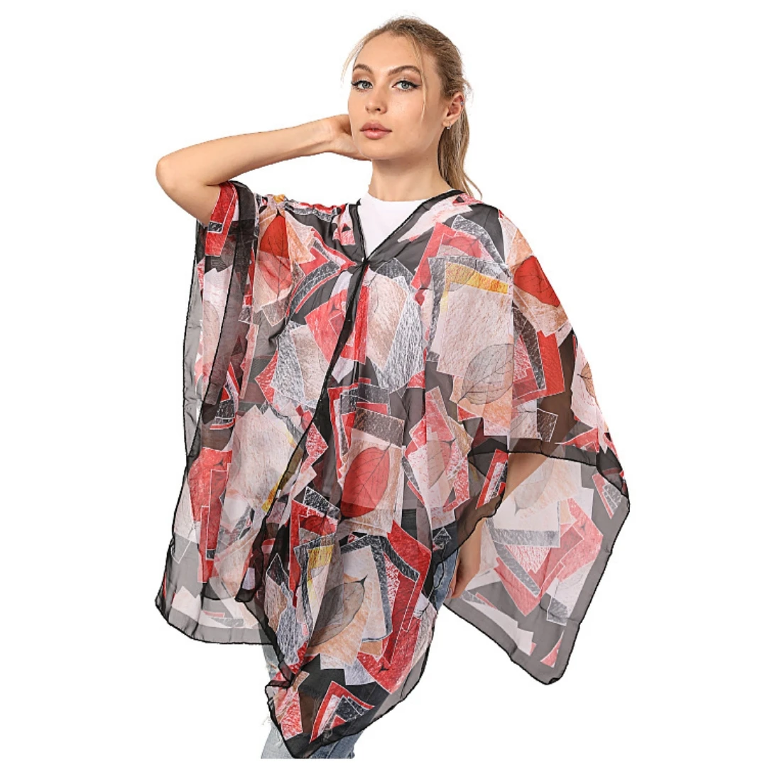 Women Sun Protection Shawl for Cycling Driving Lady Summer Chiffon Bikini Blouse Spring Silk Feel Scarf Breathable Beach Poncho ohsunny women sun protection face cover breathable scarf neck shoulder flap wraps anti uv upf50 for cycling sunscreen shawl